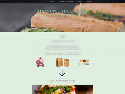 osandwichgourmand.be snapshot