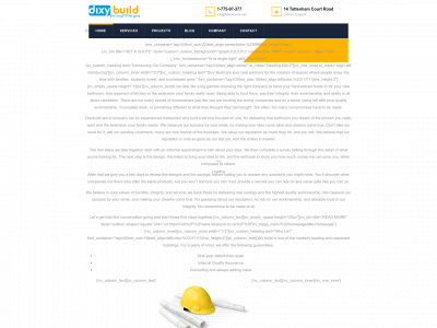 dixybuild.co.uk snapshot