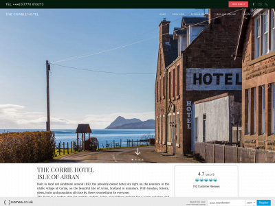 thecorriehotel.co.uk snapshot
