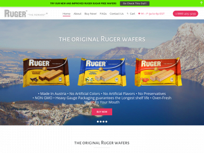 rugerwafers.com snapshot