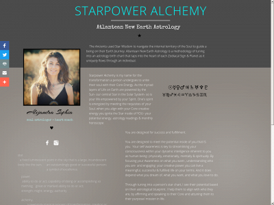 starpoweralchemy.com snapshot
