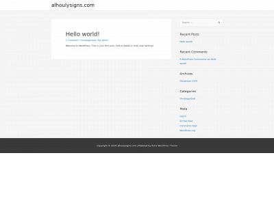 alhoulysigns.com snapshot