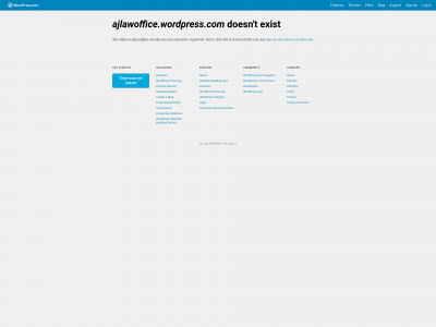 ajlawoffice.com snapshot