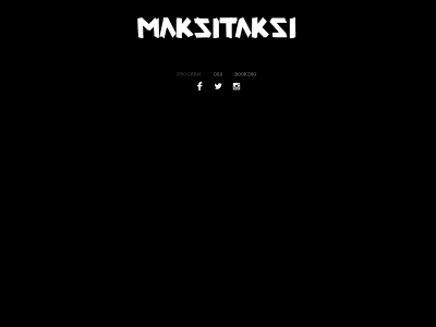 maksitaksi.no snapshot