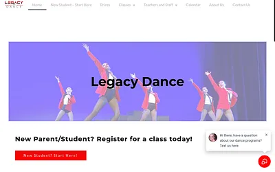 legacydancelv.com snapshot