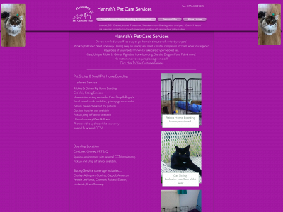 hannahspetcareservices.co.uk snapshot