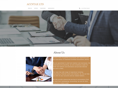 accntaxltd.com snapshot