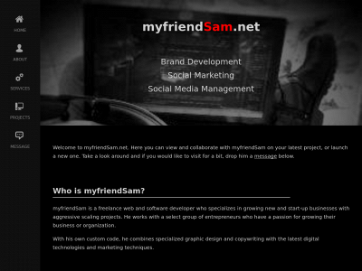 myfriendsam.net snapshot