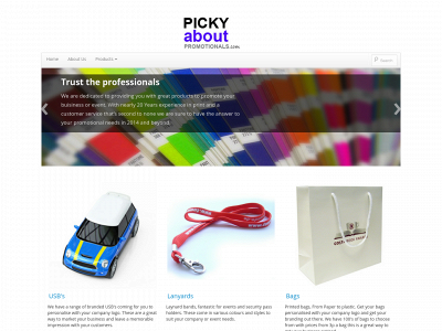 pickyaboutpromotionals.com snapshot
