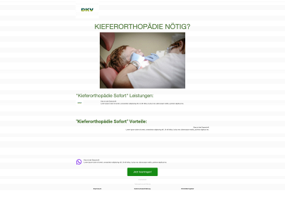 kieferorthopaedie-dkv.de snapshot