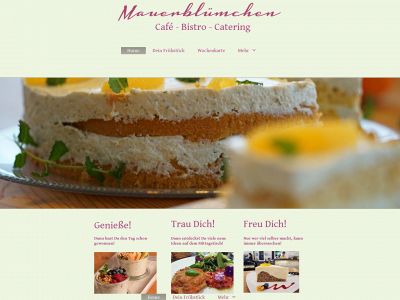 cafe-mauerbluemchen.de snapshot