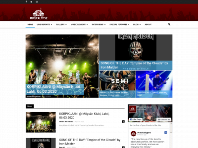 musicalypse.net snapshot