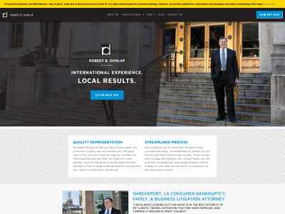 shreveportbossierlaw.com snapshot