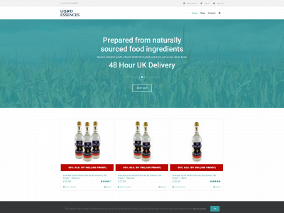 liquidessences.co snapshot