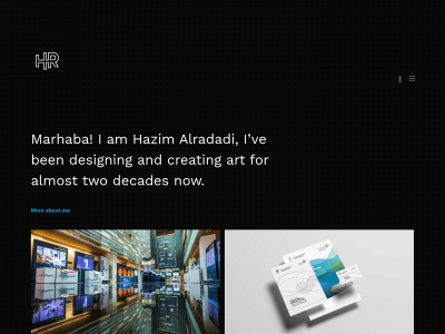 hazimalradadi.com snapshot