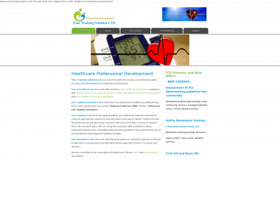 yourtrainingsolution.co.uk snapshot