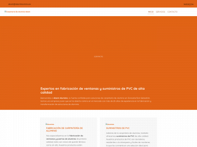 www.aluminioabant.es snapshot
