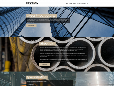 brosmetal.ch snapshot