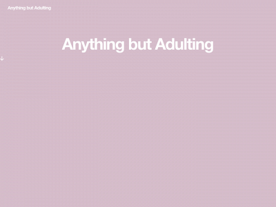 anythingbutadulting.com snapshot
