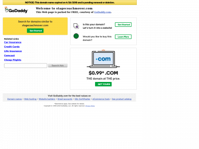 stagecoachmover.com snapshot