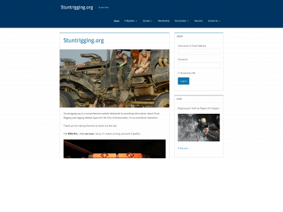 stuntrigging.org snapshot