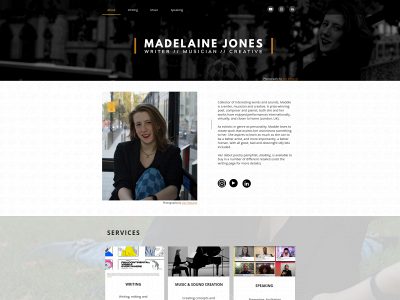 madelainejones.co.uk snapshot