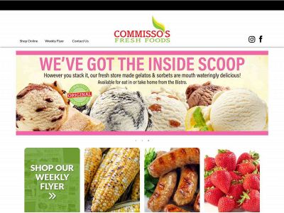 commissosfreshfoods.com snapshot