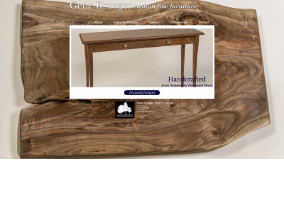 genekruegerfinefurniture.com snapshot