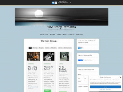 thestoryremains.com snapshot