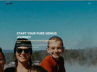 puregeniusacademy.com snapshot