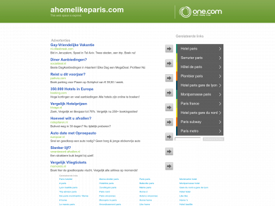 ahomelikeparis.com snapshot