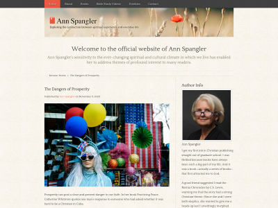 annspangler.com snapshot