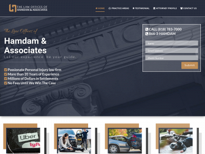 hamdamlaw.com snapshot