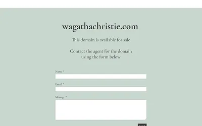 wagathachristie.com snapshot