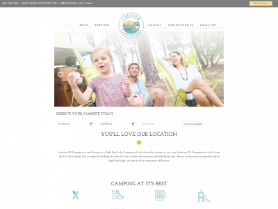 lakeviewcampground.com snapshot