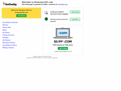droneuser101.com snapshot