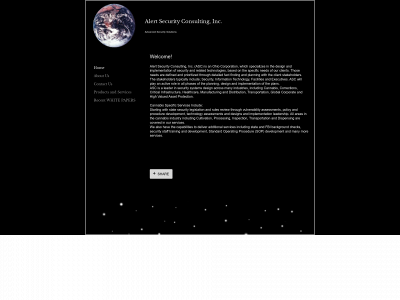 alertsecurityconsulting.com snapshot