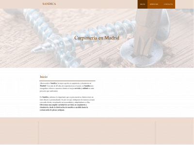 sandica.es snapshot