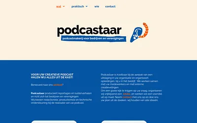 podcastaar.be snapshot
