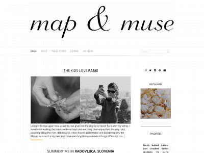 mapandmuse.com snapshot