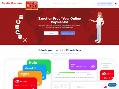 sanctioncards.com snapshot