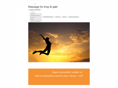 massagekropogsjael.dk snapshot