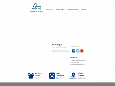 louseirossantamarta.es snapshot