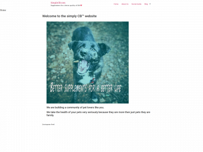 simplycb.com snapshot