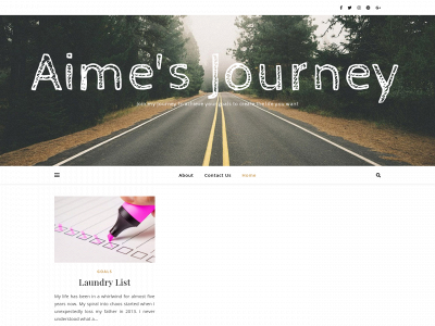 aimesjourney.com snapshot