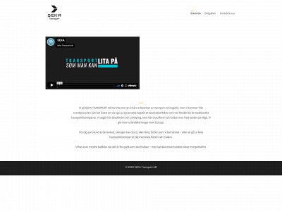 sekatransport.se snapshot