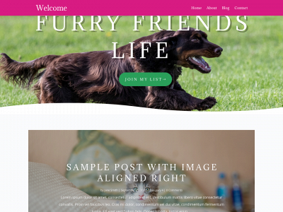 furryfriendslife.com snapshot