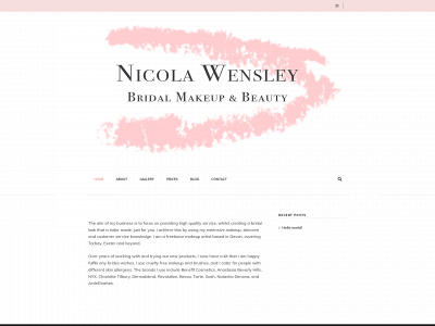 nicolawensley.co.uk snapshot