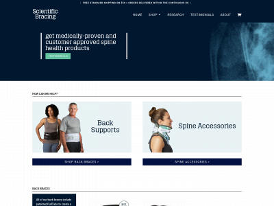 scientificbracing.com snapshot
