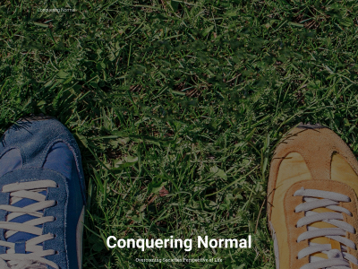 conqueringnormal.com snapshot